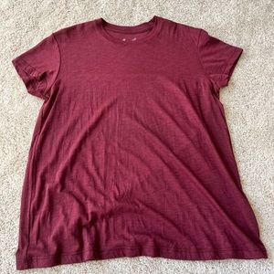Red Marine Layer Tee
